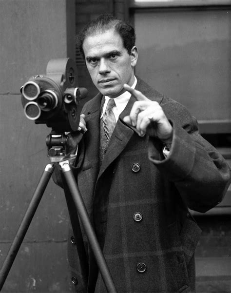 Movie director Frank Capra, Dec. 29, 1931. Capra was one of America's most powerful movie ...