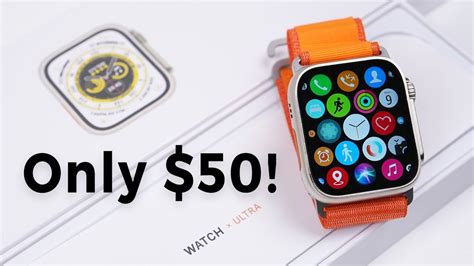 China's $50 Apple Watch Ultra Clone - The Best Fake I Have Seen! - YouTube