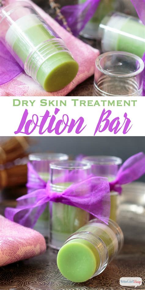 Dry Skin Treatment DIY Lotion Stick With Essential Oils