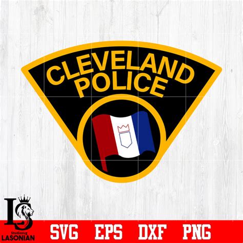 Cleveland Police Badge svg eps dxf png file – lasoniansvg