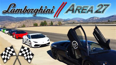 LAMBORGHINI RACE TRACK!! - YouTube