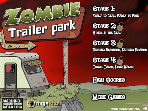 Zombie Trailer Park (Kill the undead) - Unblocked Games