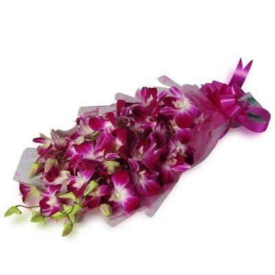 Dial a Bouquet | Purple Orchids | Chennai Fresh Flowers | Hand Bunch