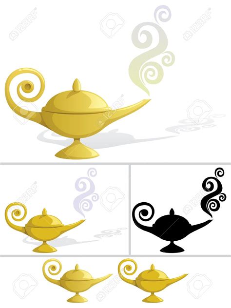 Genie Lamp Clipart | Free download on ClipArtMag