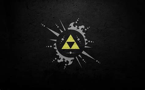 HD wallpaper: black triforce the legend of zelda 1680x1050 Video Games Zelda HD Art | Wallpaper ...