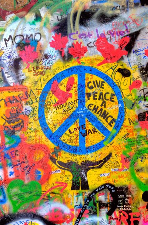 John Lennon Peace Wall | Peace, Peace and love, John lennon