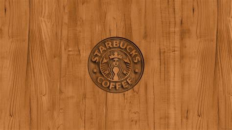 Starbucks Coffee Logo Wood Wallpaper by TomEFC98 on DeviantArt