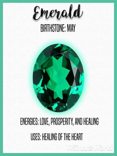 May Birthstone Meaning, Name, Facts | Birthstones meanings, Birthstones, Emerald birthstone