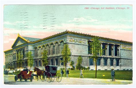 Chicago Postcard Museum - The Art Institute of Chicago: Inside-Out