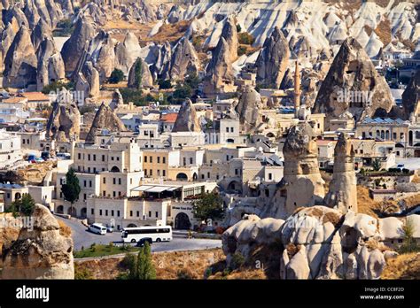 Turkey Cappadocia Goreme Valley Village Stock Photo - Alamy