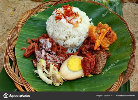 Nasi Gudeg. A signature rice dish from Jogjakarta. Stock Photo by ...