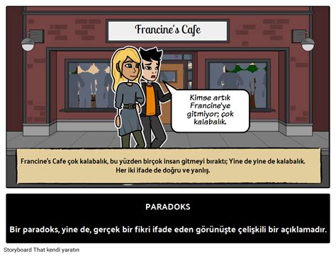 Paradoks Tanımı Storyboard by tr-examples