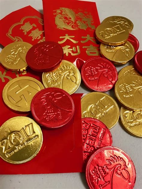 Chinese New Year Red Envelopes - Foiled Again! Chocolate Coins