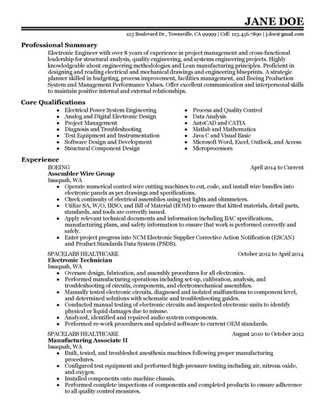 electronic engineering curriculum