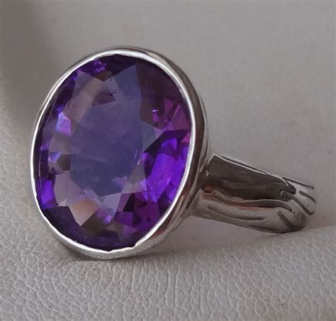Popularity 925 Sterling Silver - Amethyst & Topaz Solitaire With ...