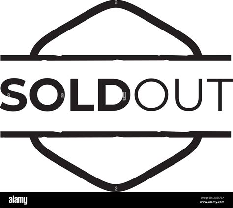 Sold out symbol logo design vector template Stock Vector Image & Art - Alamy