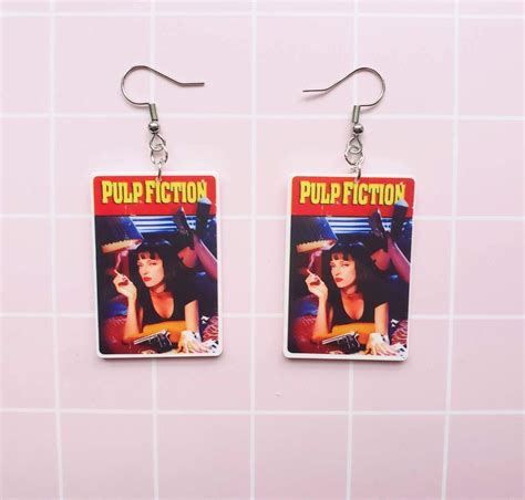 RePop Gifts | Pulp Fiction Movie Poster Earrings