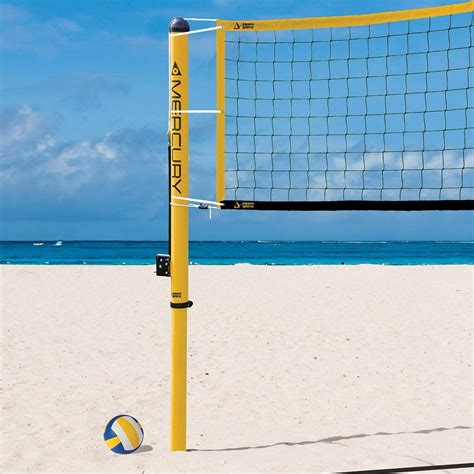 Jaypro Mercury Aluminum Beach Volleyball Net System