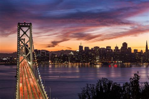 Bay bridge sunset | Bay bridge, Sunset, Bay