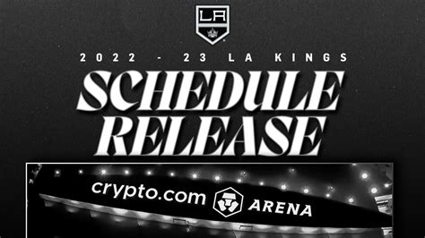 LA Kings & NHL Announce 2022-23 Regular Season Schedule | Los Angeles Kings