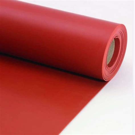 Red Silicone Rubber Sheet -60 Shore A - Duratuf Store
