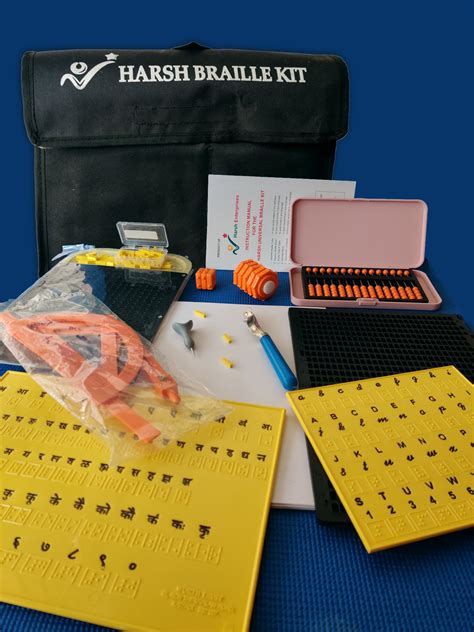 Harsh Enterprises Universal Braille Kit, Bag, Harsh Enterprises | ID: 20832288662