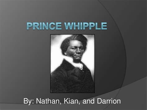 Prince whipple