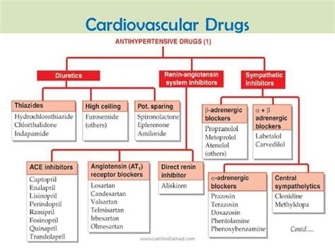 Drugs Bank - Cardiovascular Drugs Classification