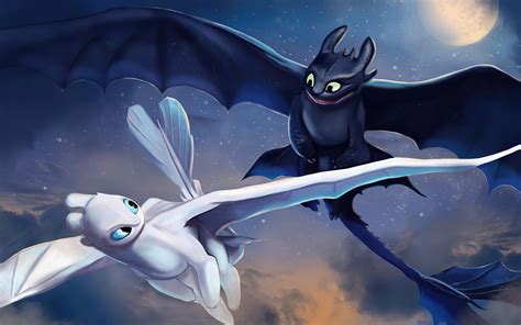 2880x1800 Toothless And Light Fury Art 5k Macbook Pro Retina ,HD 4k Wallpapers,Images ...