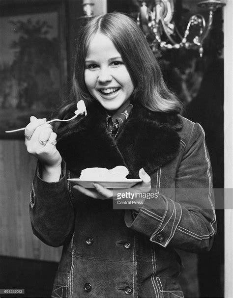 American actress Linda Blair at a reception in London, 24th March... | Linda blair, American ...