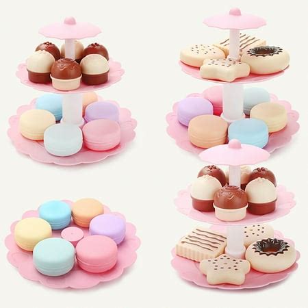 17PCS Toy Cupcake Set Simulation Educational Play Cupcake Set Dessert Toys | Walmart Canada