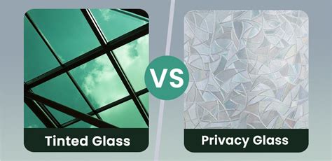 Tinted Glass Vs Privacy Glass