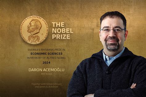 Daron Acemoglu co-wins 2024 Nobel Prize in Economic Sciences