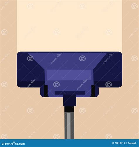 Carpet Cleaning Vector Concept in Flat Design Stock Vector - Illustration of hoover, disorder ...