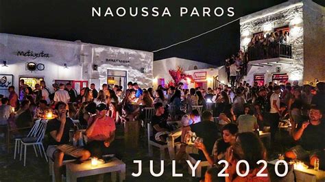 Paros by night - July 2020 edition - YouTube