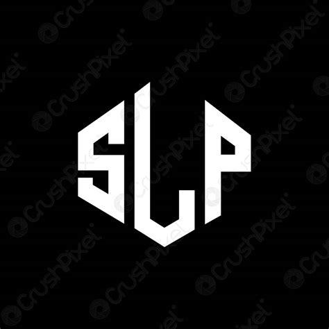 SLP letter logo design with polygon shape. SLP polygon and - stock vector 6042504 | Crushpixel