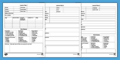 ELL Lesson Plan | Editable Template | Twinkl USA - Twinkl