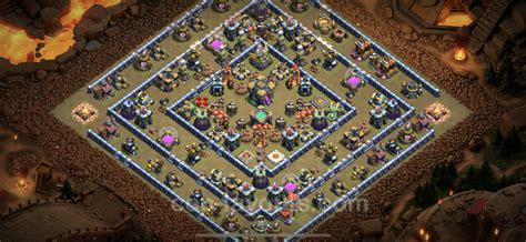 Best Anti 2 Stars War Base TH14 with Link, Hybrid - Town Hall Level 14 ...