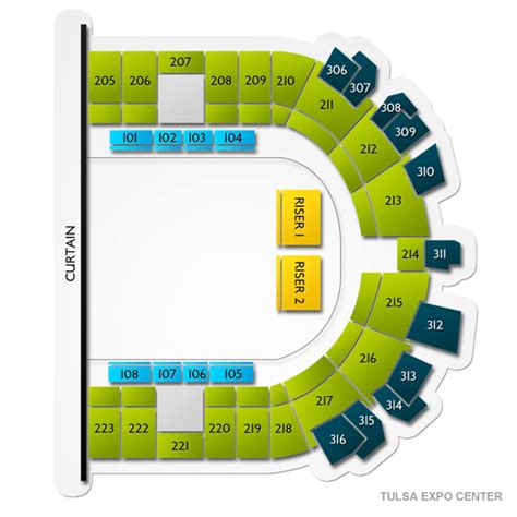 Tulsa Expo Center Seating Chart | Vivid Seats