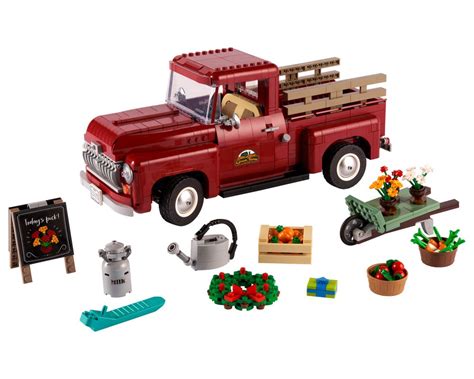 LEGO Set 10290-1 Pickup Truck (2021 Icons) | Rebrickable - Build with LEGO