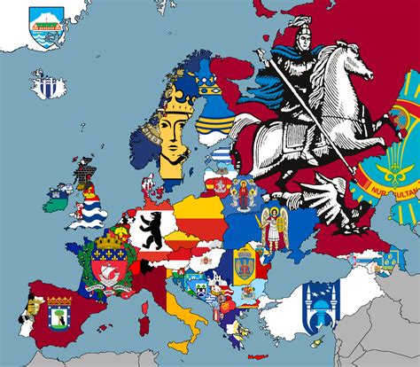 Flags of European capitals : r/MapPorn