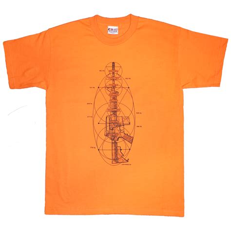 Chakras orange tee