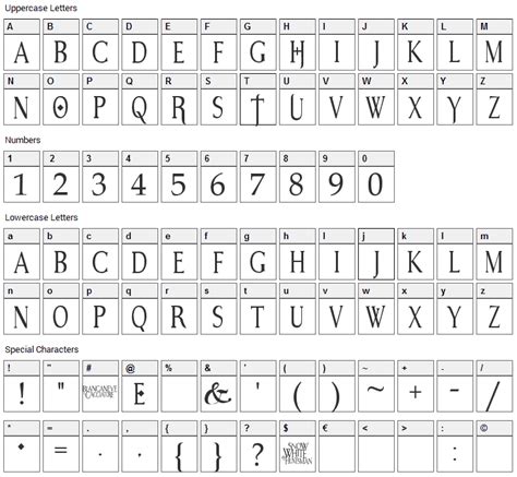 Snow White Font Download - Fonts4Free