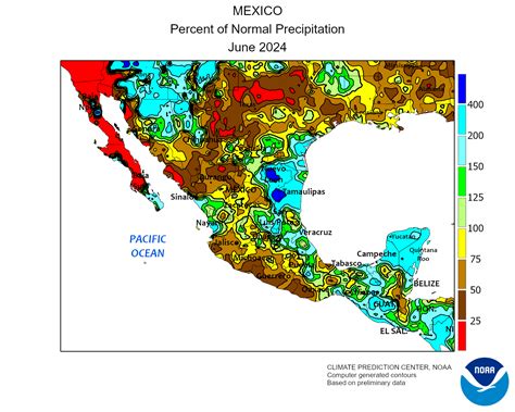 Climate Prediction Center - Monitoring and Data: Regional Climate Maps - Mexico