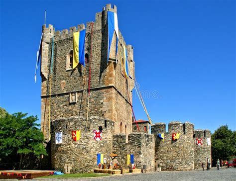 Medieval Castle of Braganca Stock Image - Image of medieval, castelo: 177633527