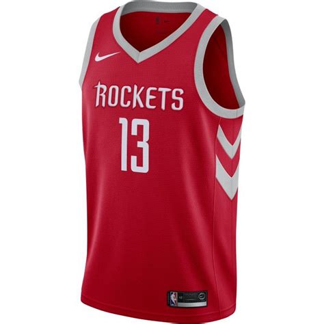 Maillot James Harden Houston Rockets Icon Edition Swingman Jersey Red ...