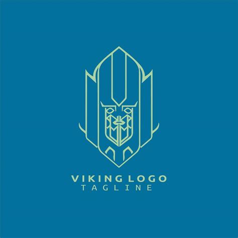 Viking logo design vector template. 36234202 Vector Art at Vecteezy