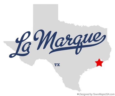 Map of La Marque, TX, Texas