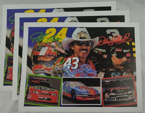 Lot Detail - NASCAR Racing Legends Lot of 3 Tim Cortes Lithographs