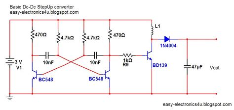 Draw your wiring : Simple Dc To Dc Boost Up Circuit